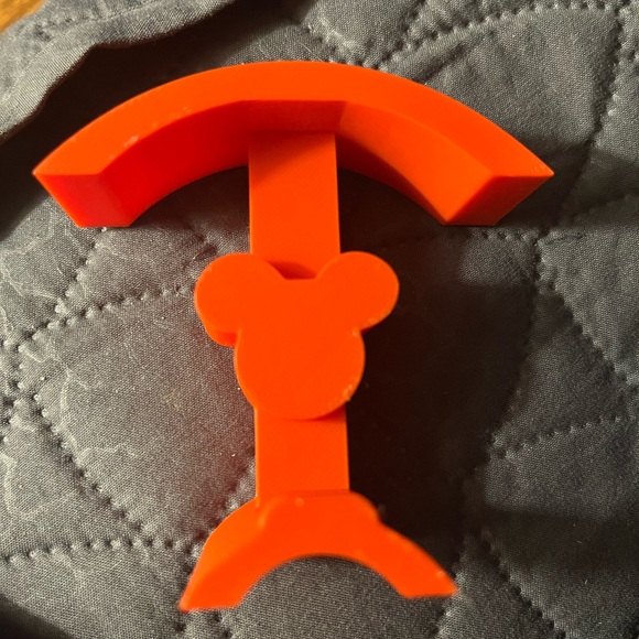 Disney Red Mickey Mouse Hook Made with a 3D Printer - Picture 2 of 5